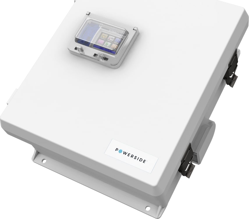 PQube3 Power Analyzer in IP44 Rugged Enclosure with Wall Mount Kit