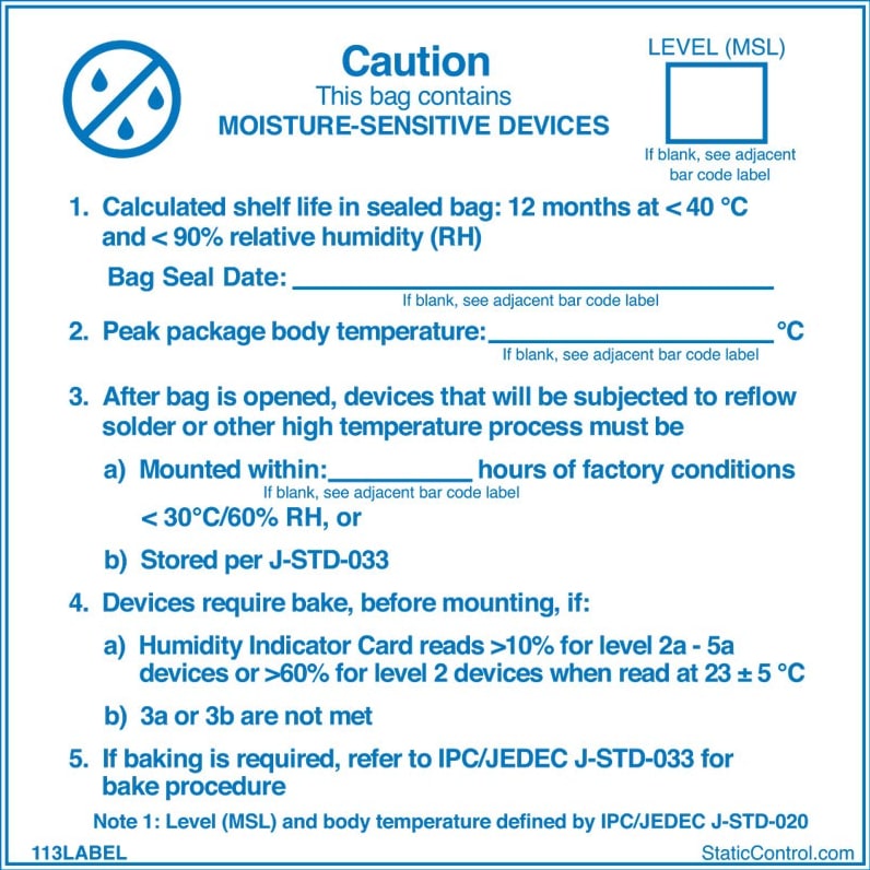 SCS 113LABEL Image