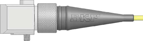 SKF CMSS 933-68LCN-SY-10M - Locking Collar, Non-Isolated Three-Pin Cable Assembly