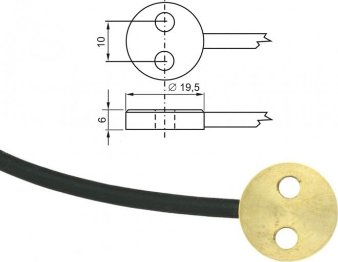Comet SN166 Pt1000TG7/0, Temperature Probe, Cable 5 m