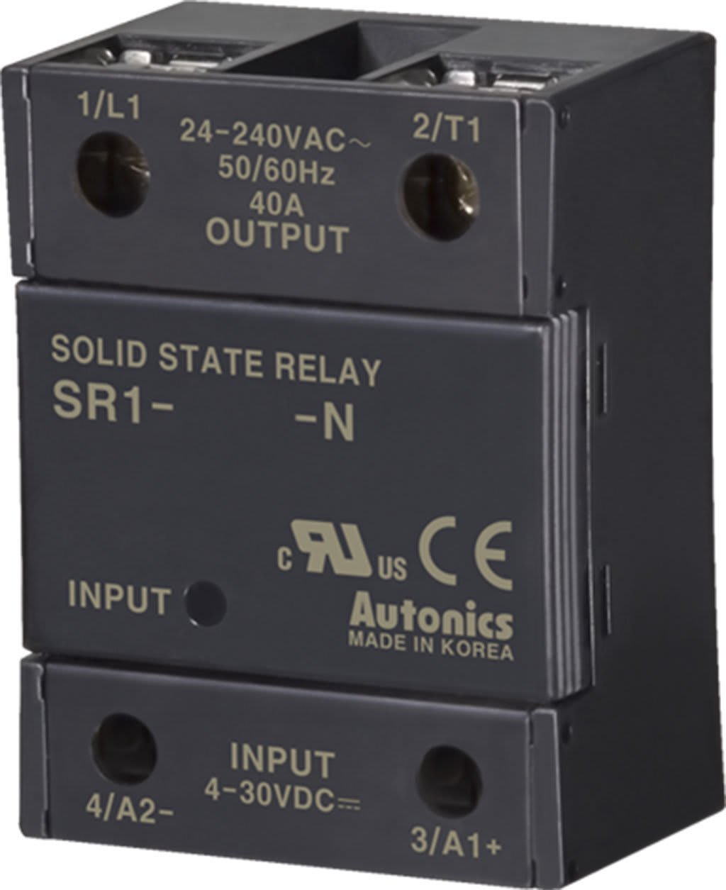 Autonics SR1-N Series Type SSR Single Phase Separated Heatsink