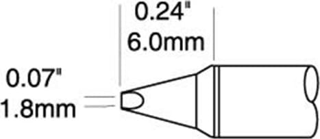 STTC Chisel 30 Deg P 1.78mm x 6.0mm