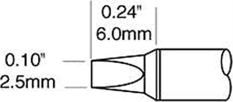 STTC Chisel 30 Deg P 2.5mm x 6.0mm