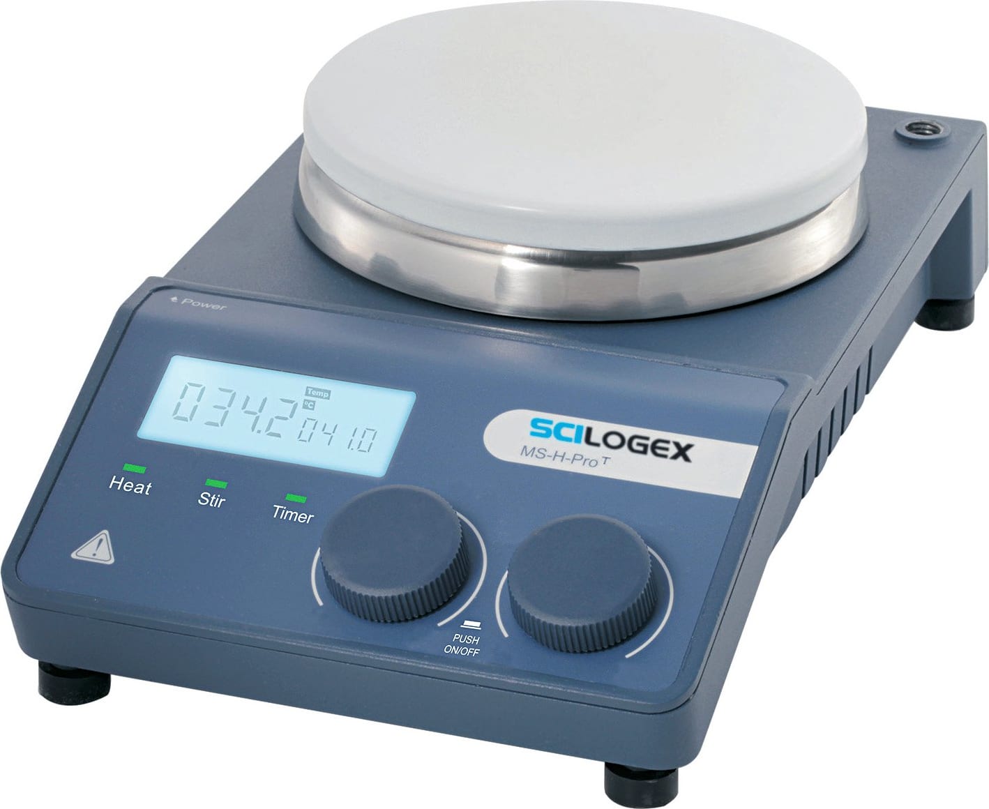 Scilogex MS-H-ProT Circular LCD Digital Magnetic Hotplate Stirrer with Timer