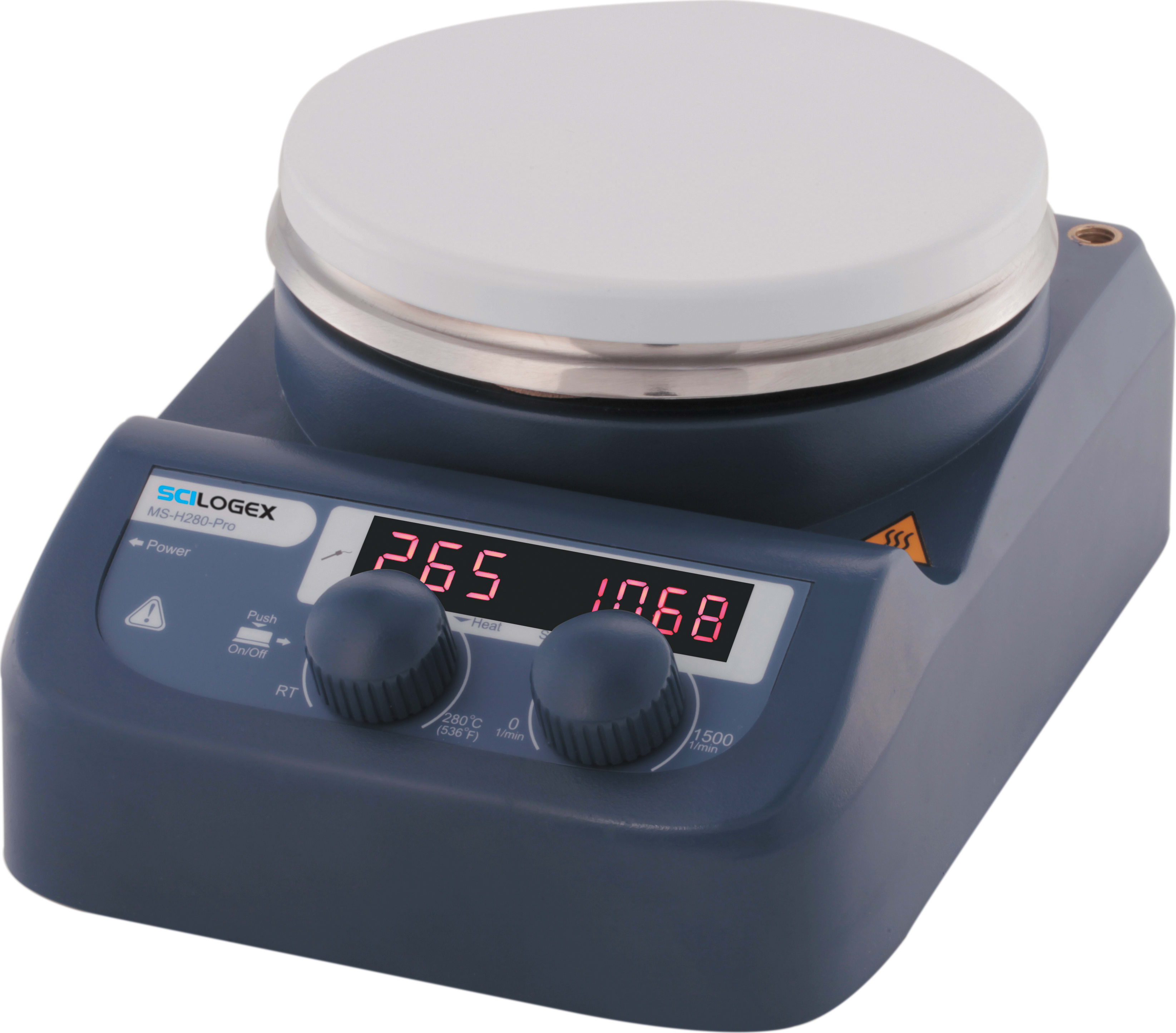 Scilogex MS-H280-Pro Circular LED Digital Magnetic Hotplate Stirrer