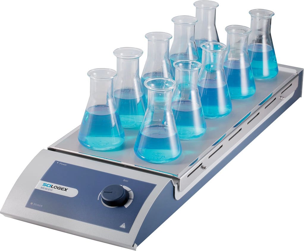 Scilogex MS-M-S10 10-Position Analog Magnetic Stirrer