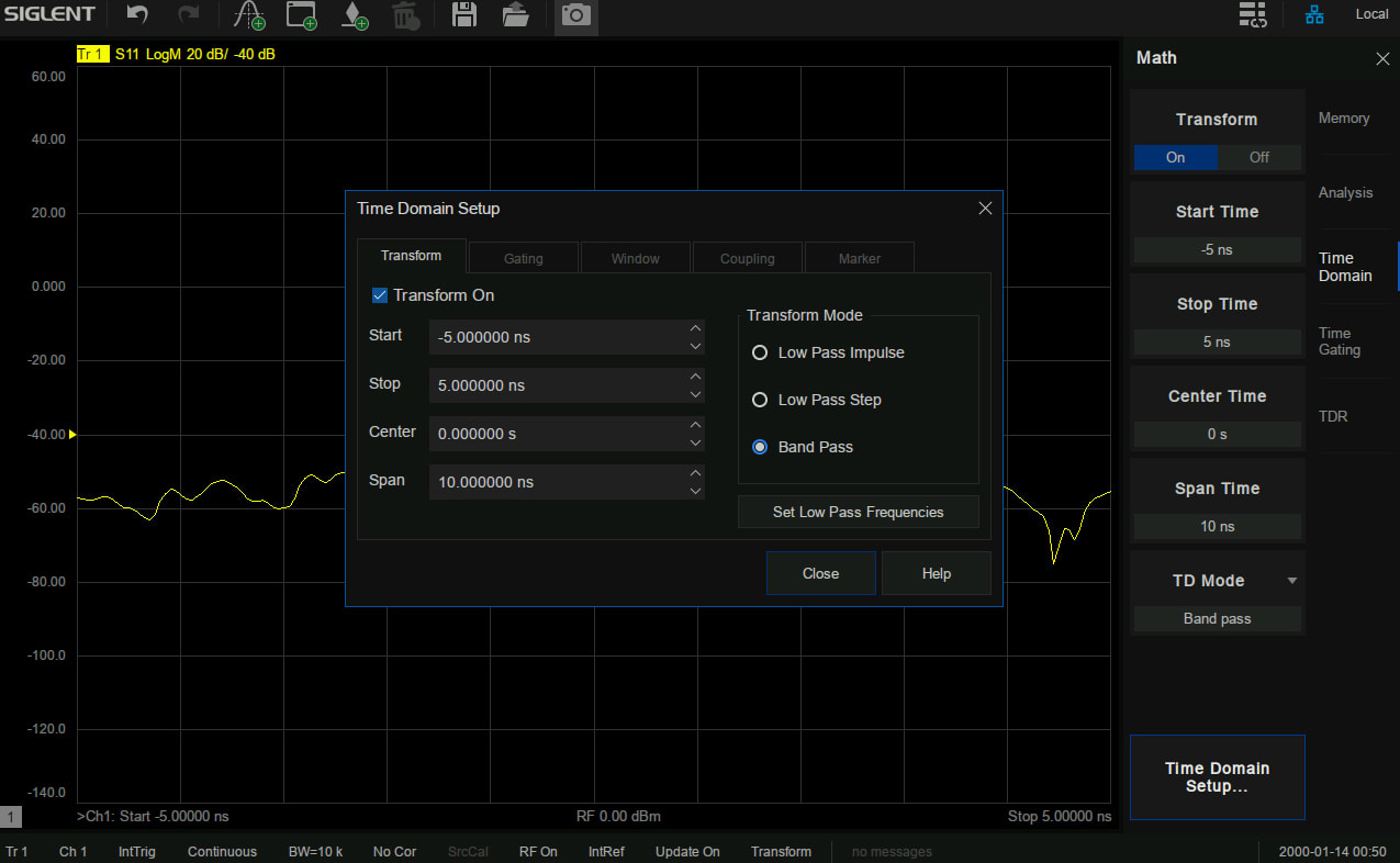 Siglent SNA5000-TDA