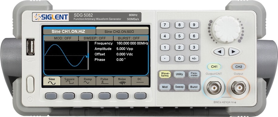 Siglent SDG5082 Digital Oscilloscope Front View