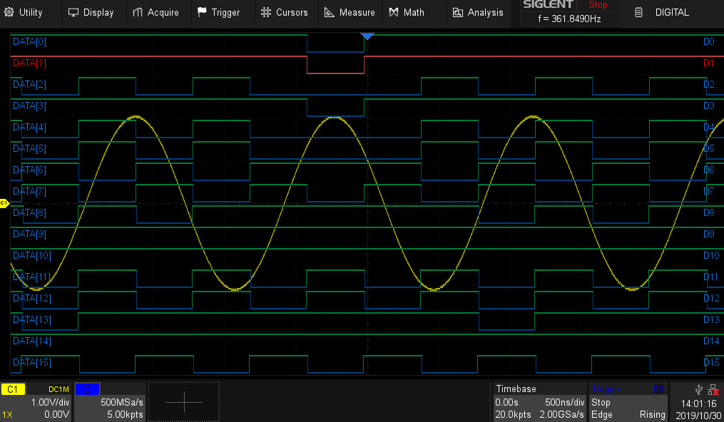 Siglent SDS2000XP-16LA - Software Activation of MSO Function