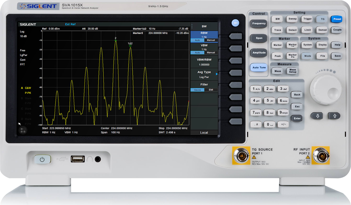 Siglent SVA1015X - Spectrum Analyzer