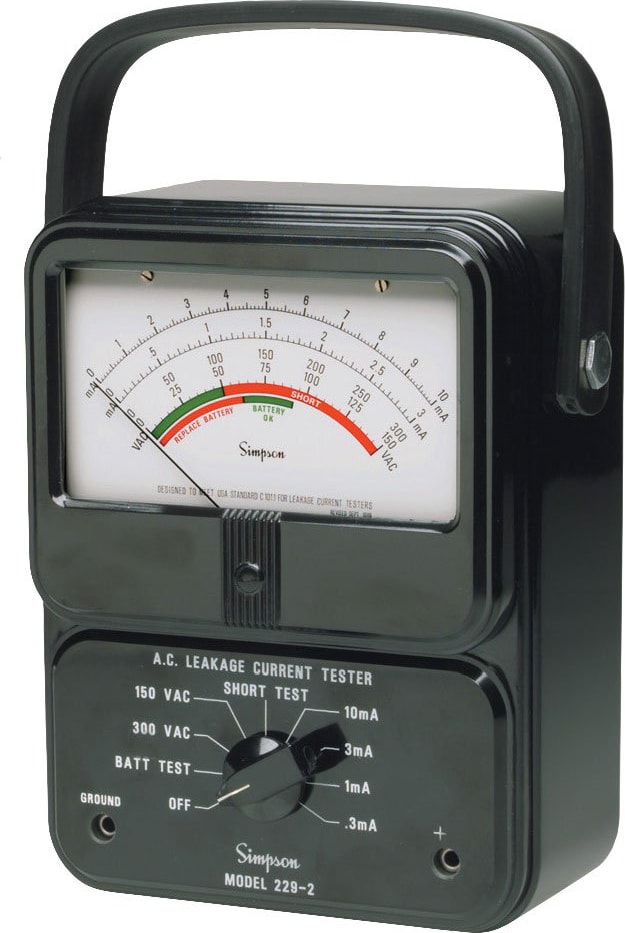 Simpson 229-2 AC Leakage Current Tester