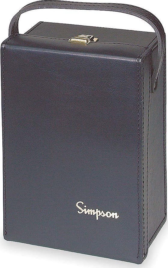 Simpson 00805 Multimeter Carrying Case, Hard Leatherette Front Load