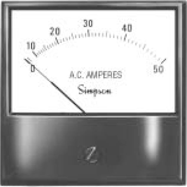 Simpson 17719 Panel Meter
