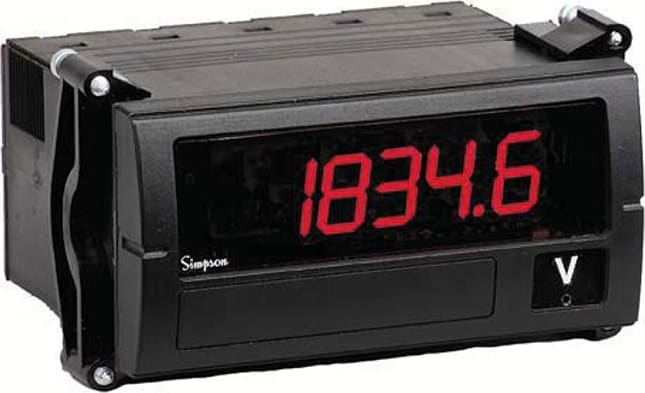 Simpson F45 Series Digital Panel Meter