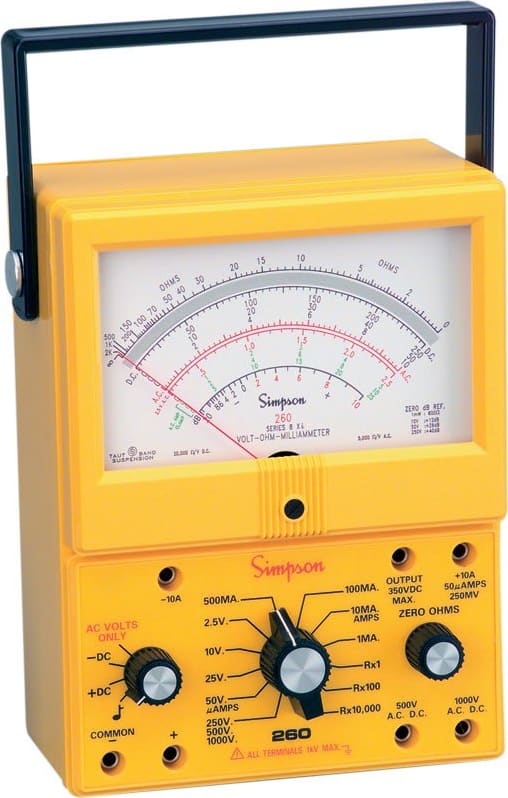 Simpson 260-8XI Analog Multimeter VOM