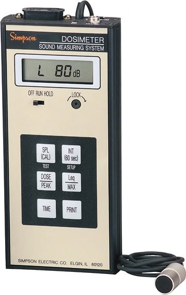 Simpson 897 Sound Dosimeter System