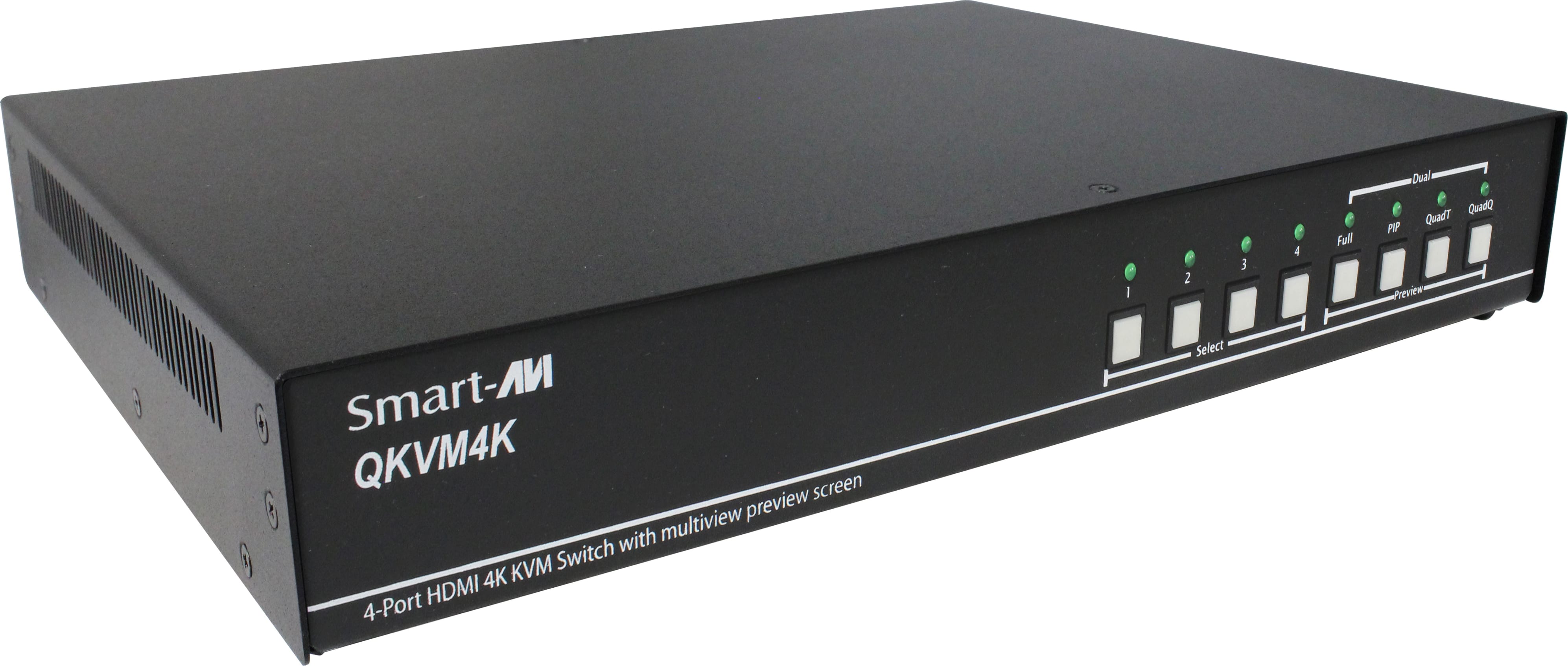 Smart AVI-SM-QKVM4K-S - Ultra-HD Quadruple View KVM Switch