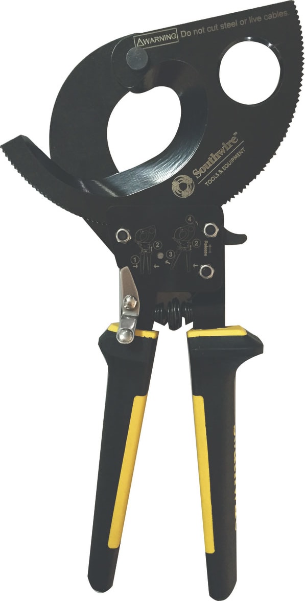 Southwire CCPR400 - Ratcheting Cable Cutter, 750MCM