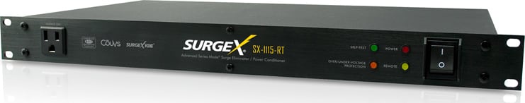 SurgeX SX1115RT Rack Mount Surge Eliminator with Remote