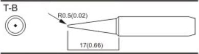 Quick T-B - Conical Soldering Tip