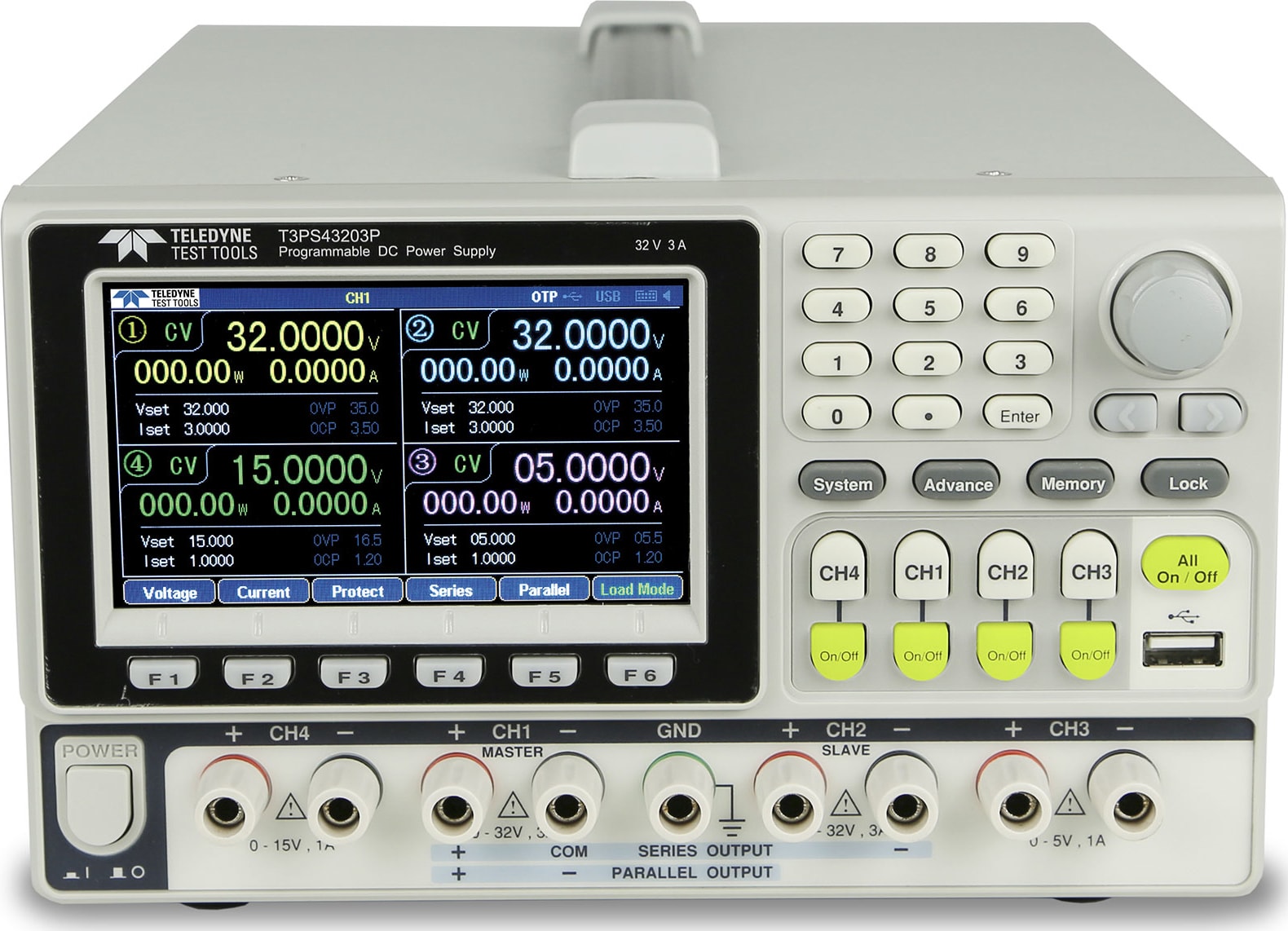 Teledyne LeCroy Multi-Output Programming Linear D.C. Power Supply