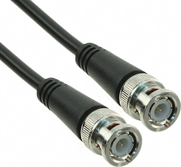 TPI_58-036-1M_PVC_Jacketed_Molded_BNC_Male_to_Male_Coaxial_Cable_Main_View