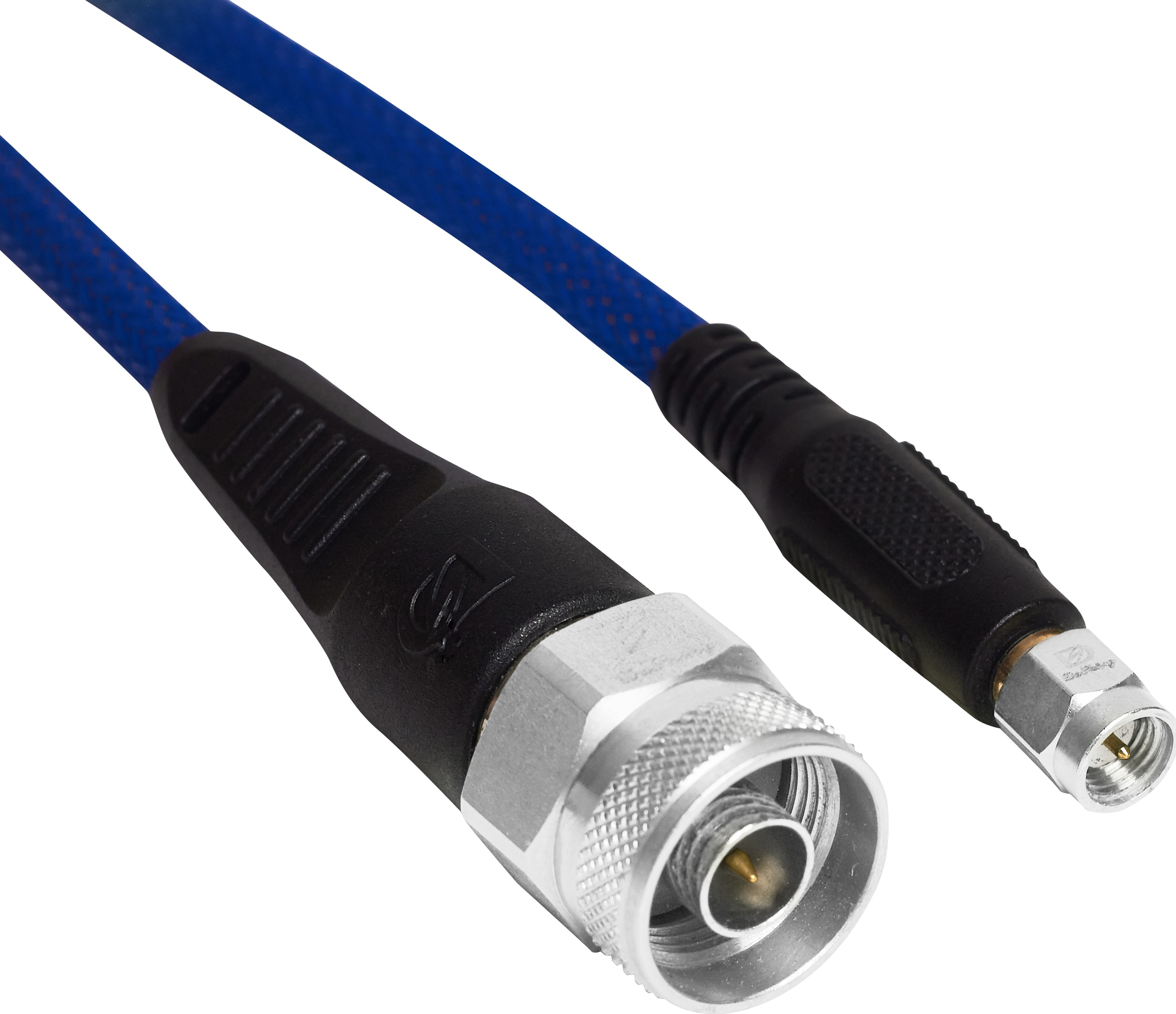 TekBox NM-SMAM/75/RG142 N-Male to SMA-Male Cable, 75cm, Double Shielded RG142