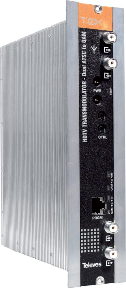 Televes 565301 HDTV TRANSMODULATOR - Dual ATSC to QAM