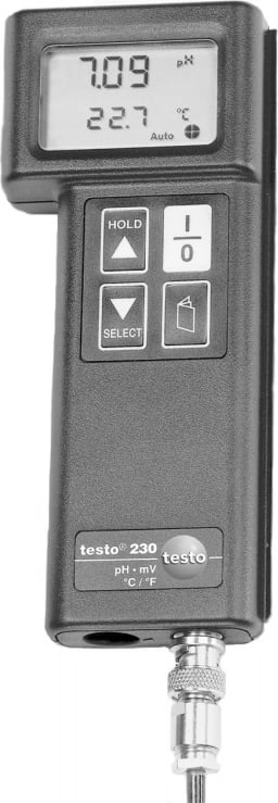 Testo 230  pH- and temperature measuring instrument