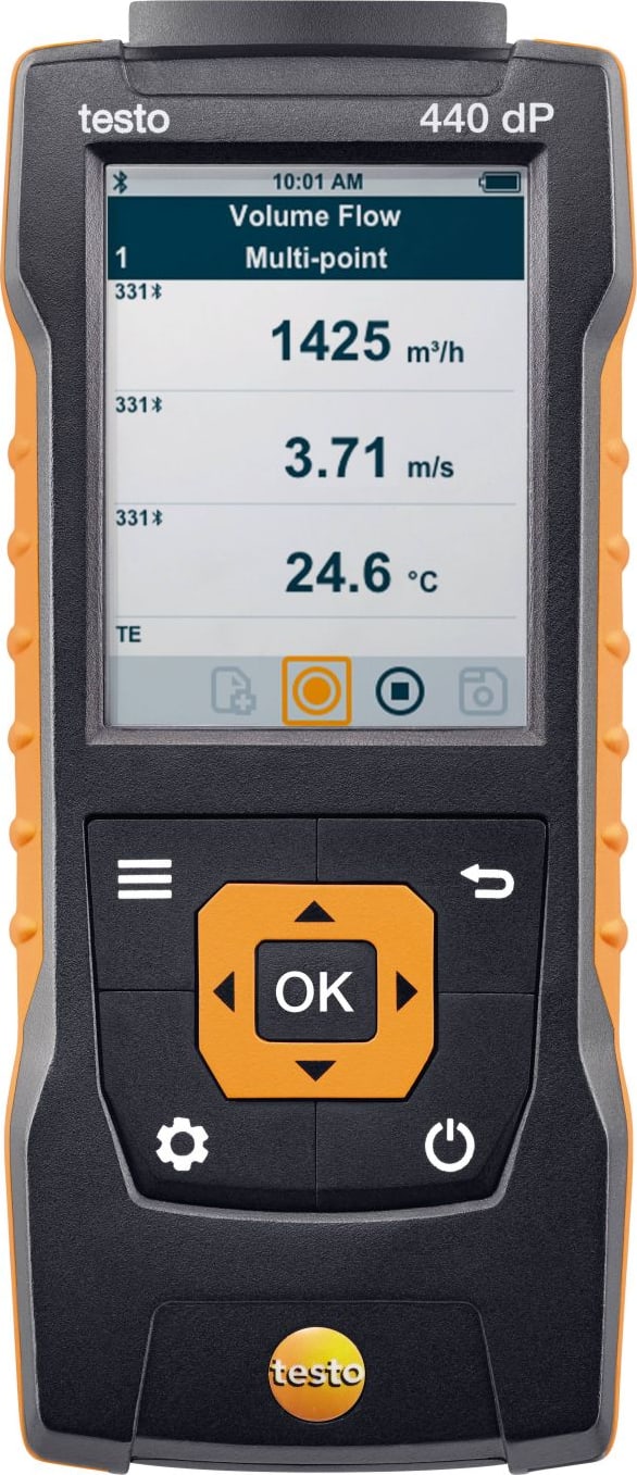 Testo 0636 9731 Digital Humidity/Temperature Probe with Bluetooth