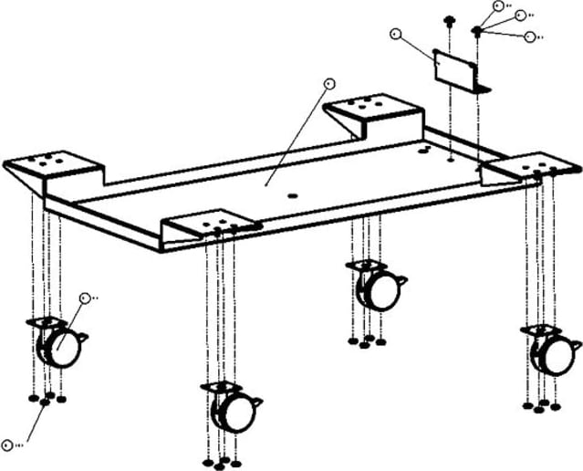 Thermo Scientific 230000004 - VC7 Trolley