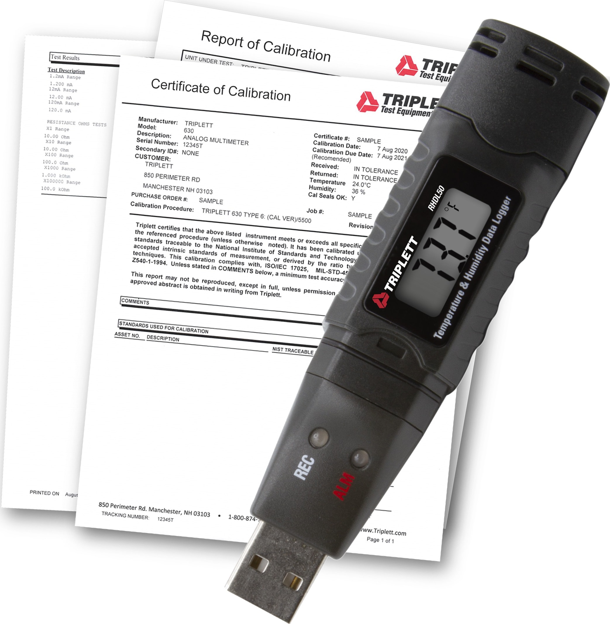 Triplett RHDL50-NIST Image