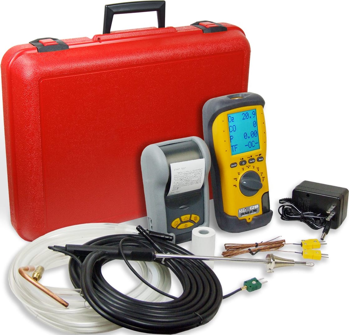 UEi C255KIT Industrial Combustion Analyzer Kit