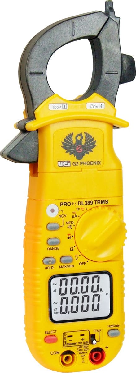 Uei DL389 True RMS Clamp Meter