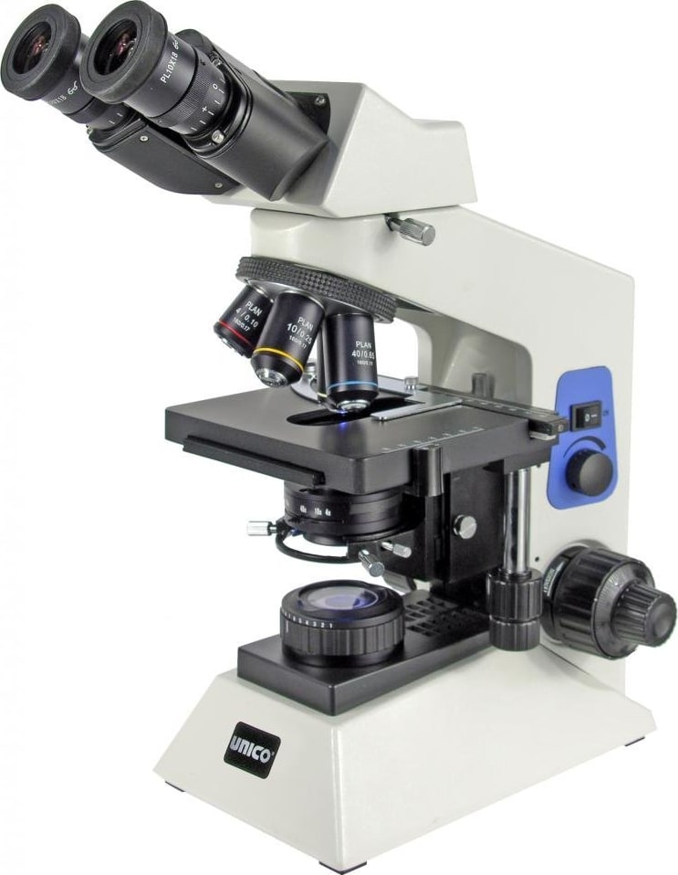 Unico G504 Binocular Microscope with Plan Objectives