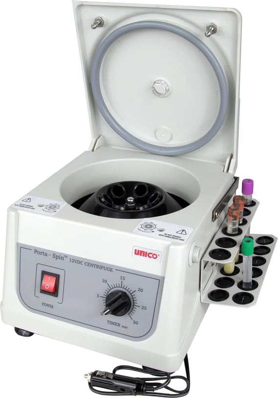 Unico Porta-Spin Centrifuges with TubeHoldster