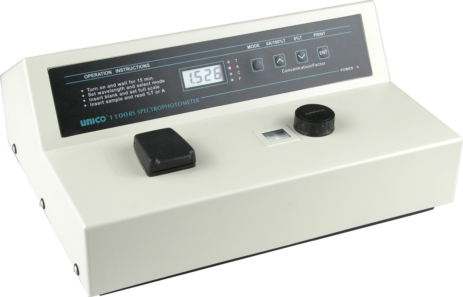 Unico S1100RS Spectrophotometer, 10nm, 110V TechEdu