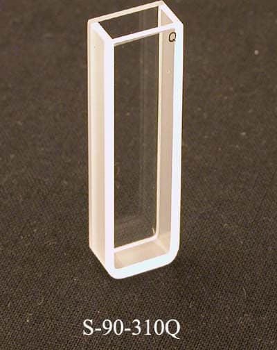 Unico S-90-310Q Quartz, Rectangular, 5MM Pathlength, 1.7ML Capacity, UV-VIS, Each