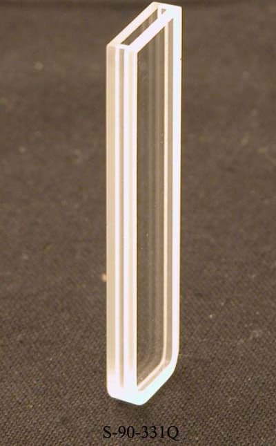 Unico S-90-331Q Quartz, Rectangular,1 MM Pathlength, 0.35 ML Capacity, UV-VIS, Each