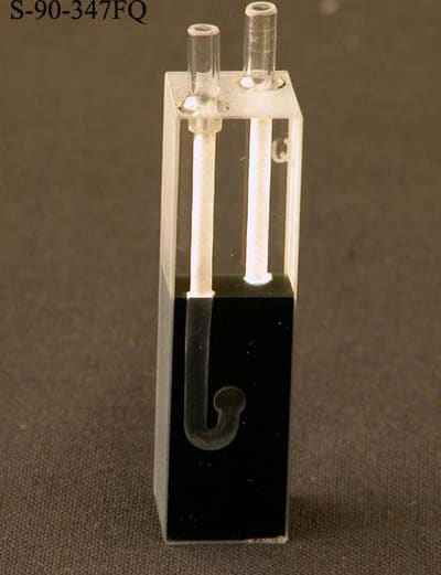 Unico S-90-347FQ Quartz, Square, 10X3 MM (DIA.), 0.07ML, IV-VIS Each