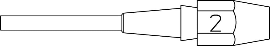 Weller XDSL2 Desoldering Tip