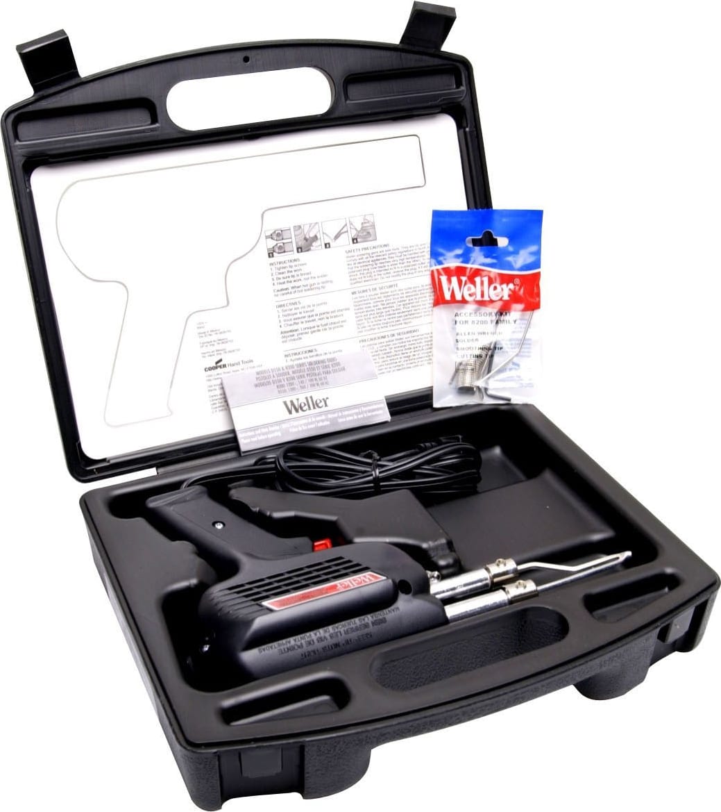Weller D550PK 260/200 Watts, 120v Professional Soldering Gun Kit 