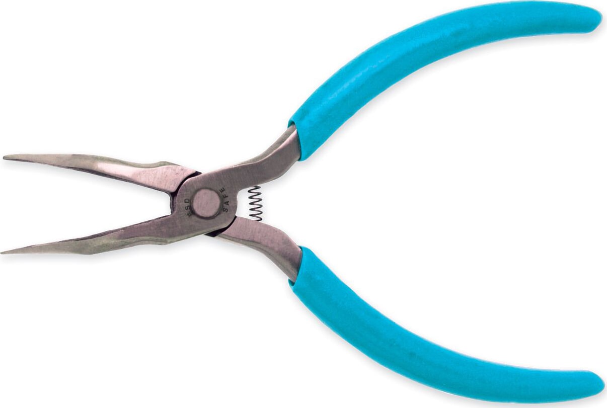 Xcelite CN7776N Curved-Jaw Long Nose Pliers