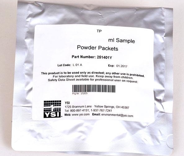 YSI Mn-1 RP2 Sodium Periodate, Powder Pack Reagent, 10 mL, pack of 100