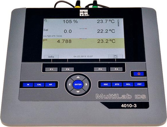 YSI 4010-3 MultiLab IDS Three Channel Benchtop Instrument with Memory and Data Transfer Via USB