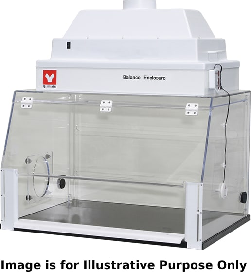 Yamato VBE-204 Wide Vented Balance Enclosure - Image is for Illustrative Purpose Only