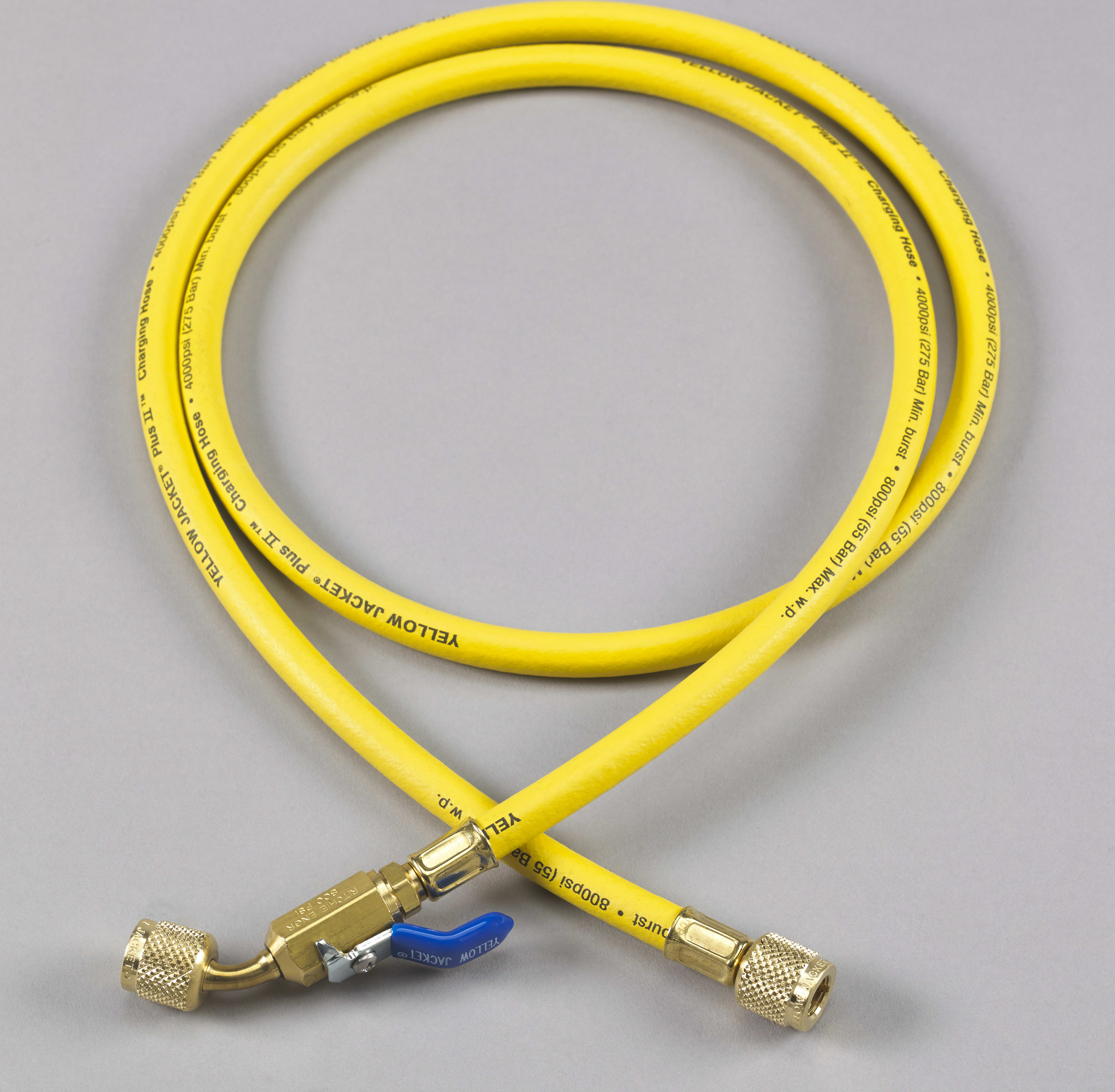 Plus II 1/4 Hose with Compact Ball Valve End Yellow Jacket 29985 60