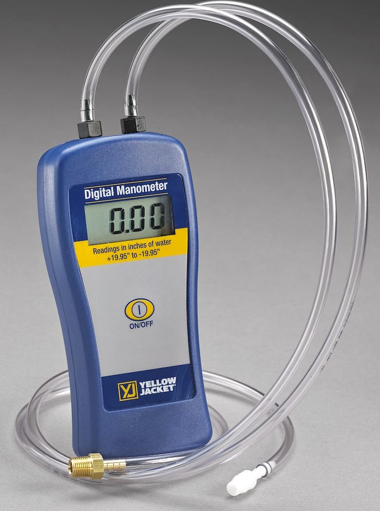 Yellow Jacket 78052 Dual Port Manometer