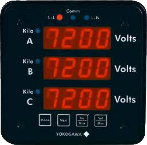 Yokogawa 2493AC V or AMP 3 IN 1 AC VOLT OR AMP