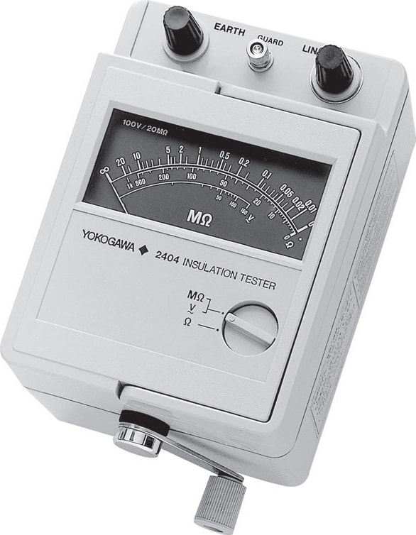 Yokogawa 240413 Hand Crank, Analog 500V/100M ohm